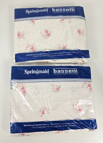 Qty vtg new springmaid - -,