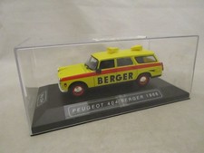 VOITURE 1/43 PEUGEOT 404 BERGER TOUR DE FRANCE 1966 - ATLAS NOREV N°54
