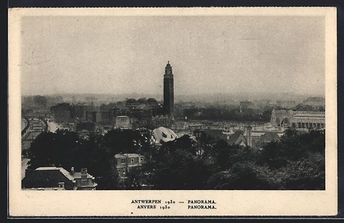 Carte postale anvers - carte,
