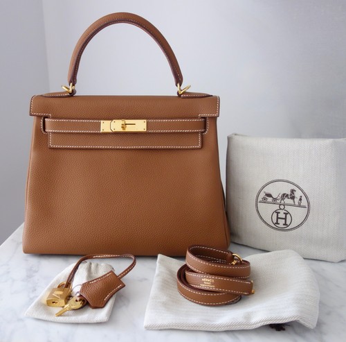Sac hermes kelly - hermes, gold
