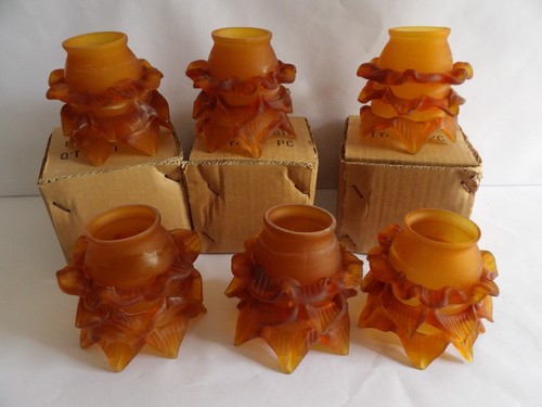 Lot tulipes en verre - lot, de