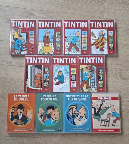 Tintin dvd intégrale de - tintin,