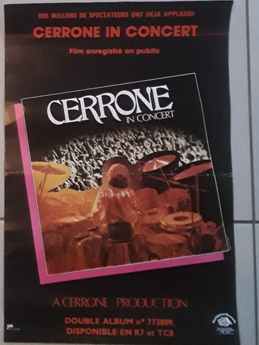 Cerrone concert rare 1979 - rare,