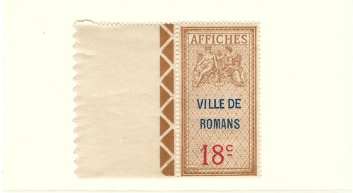 Timbre fiscal affiches 18c - à,