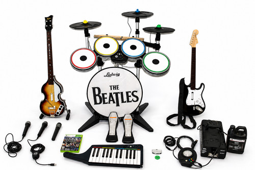 Player beatles rock band - beatles, 3