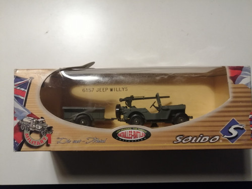 Solido militaire jeep willys