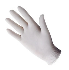 Gant Latex Jetable Hygiène Sanitaire Gants Polyvalent Protection Bactérien x100
