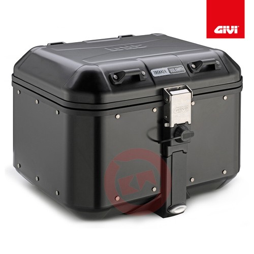 Top case aluminium - top-case, noir