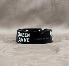 Cendrier Queen Anne Scotch Whisky en Opalex Made in France Vintage 1970