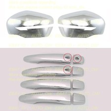 Mirror Door Handle Cover Trim Chrome For 15-24 Nissan Murano