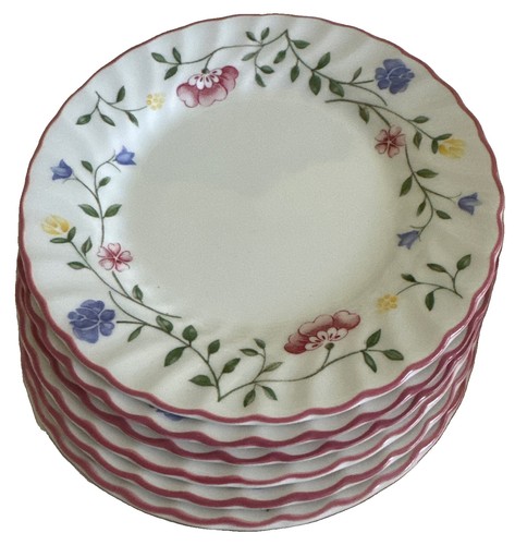 Vintage summer chintz plates - summer,