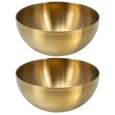 2 Pcs De Poule Inox Bol