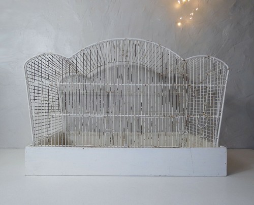 Cage oiseau vintage - cage, à