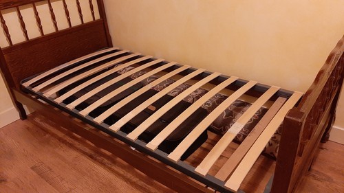 Vends lit commode chêne - vends,