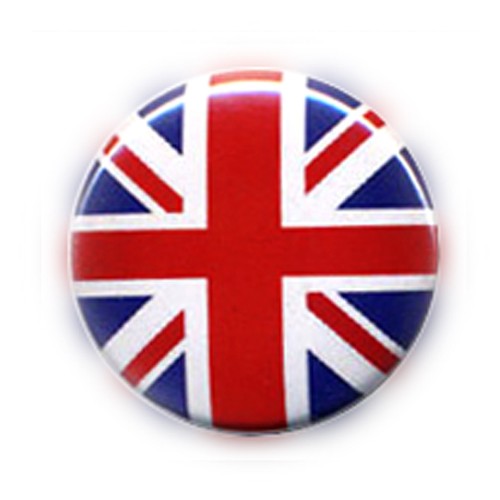 Badge drapeau anglais flag - anglais,