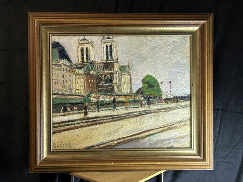 Huile sur toile - , petit