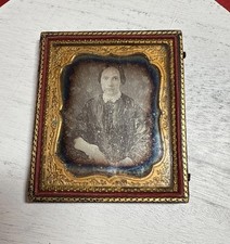 1800s Daguerreotype Portrait Woman Original Ambrotype Collectible Photograph