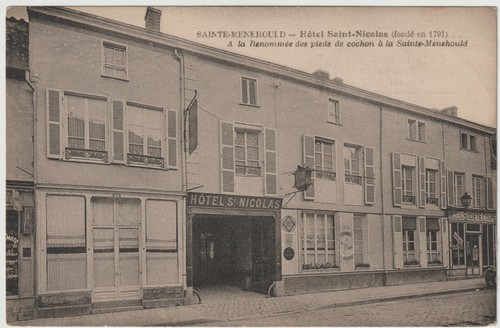 Sainte ménéhould cpa - 51,