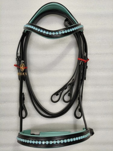 Bride cheval cuir de - cheval, en