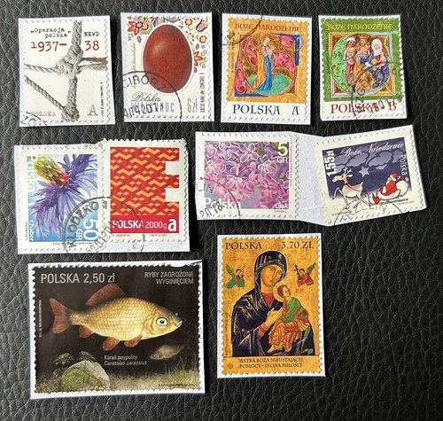 Lot timbres de - lot, pologne