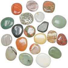 Lot de galets plats - Mélange
