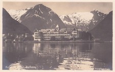 NORWAY - Kvik Hotel, Balholm - Photo Postcard Carl Tietz