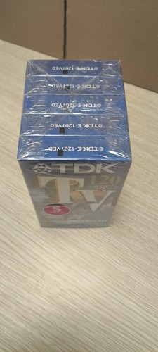 Lot vhs tdk 120 - tdk, min