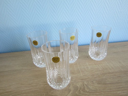 Verres orangeade cristal - 4, à