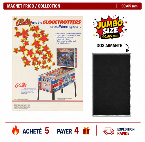 Magnet frigo harlem globe - frigo,
