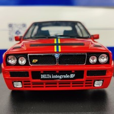 VOITURE SOLIDO LANCIA DELTA HF INTEGRALE EDIZIONE FINALE RED 1995  1:18 NEUF.B