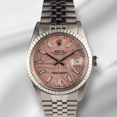 Rolex 36mm datejust acier - rolex,