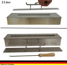 2 litre de brûleur éthanol Inox, pour l éthanol et gel des cheminées Caminetti