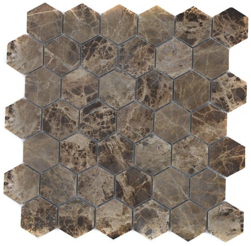 Mosaique marbre braun - marbre,