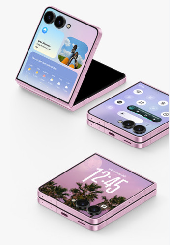 Samsung galaxy flip8 rose - z,