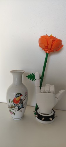 Vase style chinois porcelaine
