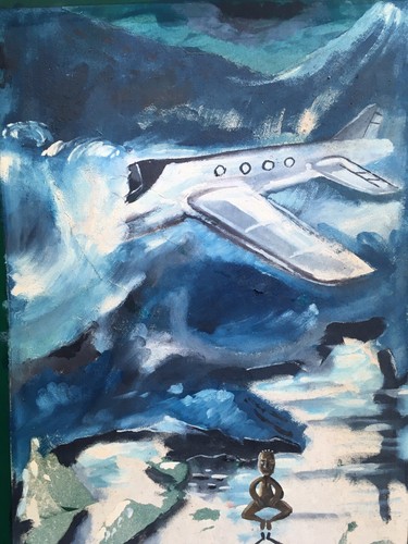 Peintures 1980 huile sur - huile,