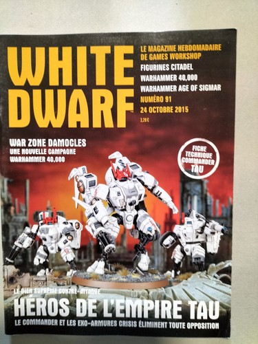White dwarf francais - white, 91