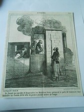 Cartoon 1866 - Greek Ministers Cross Their Ministry by Rail