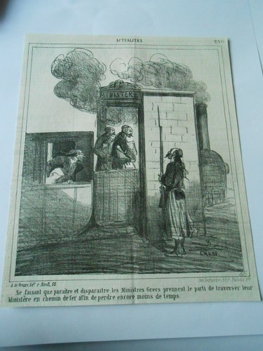 Caricature 1866 les - caricature,