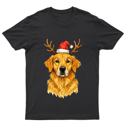 Golden retriever christmas - retriever, dog