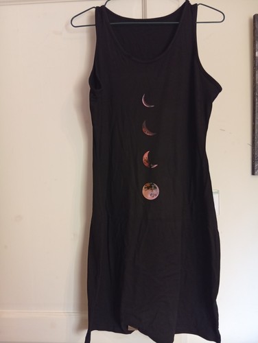 Robe noire phases - de, lune