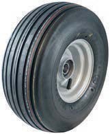 Roue gonflable extra large 410 x 166 jante métal