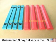 JCB BACKHOE - TOP & BOTTOM WEAR SLIDES EXTRADIG, 8 PCS. (123/03215 & 123/06189)