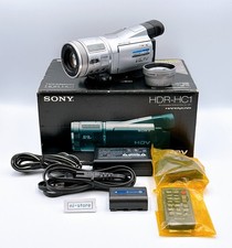 Sony Handycam HDR-HC1 Silver Digital MiniDV Video Camcorder Japanese - Excellent