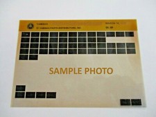 1988 YAMAHA YFZ350U BANSHEE MOTO-4 ATV QUAD MASTER PARTS LIST CATALOG FICHE