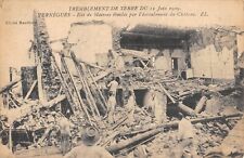 CPA 13 MARSEILLE / VERNEGUES TREMBLEMENT DE TERRE / ILOT DE MAISONS EBOULES