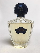 Shalimar Guerlain Eau De Cologne Spray Perfume Glass Bottle 2.5oz 75ml 95% Full