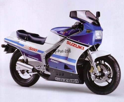 Fiche moto suzuki rg - moto, 500