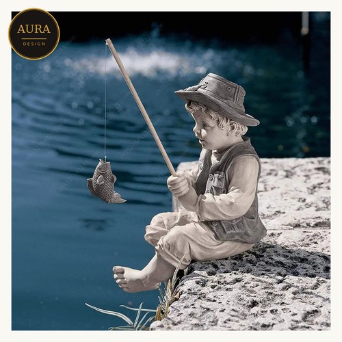 Statue jardin enfant - statue,