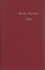 BOTTIN MONDAIN 1970 - ANNUAIRE